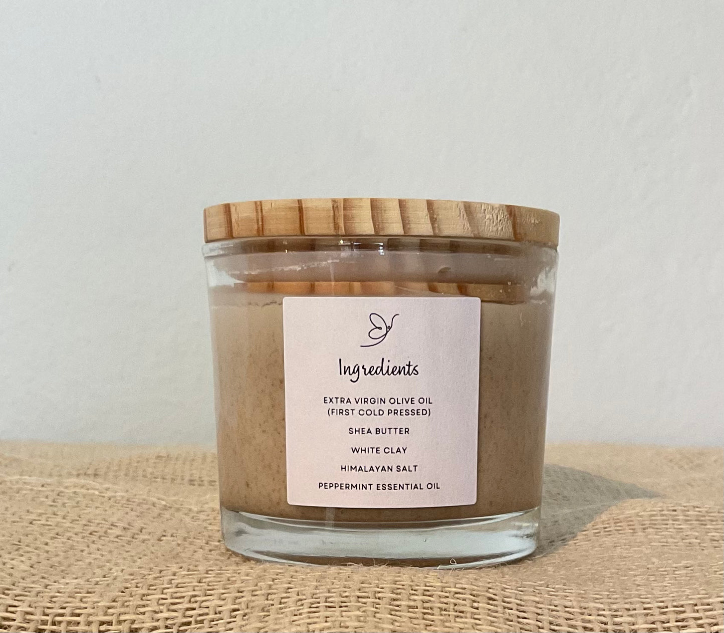 Handmade Scrub (4oz) - Peppermint Scent