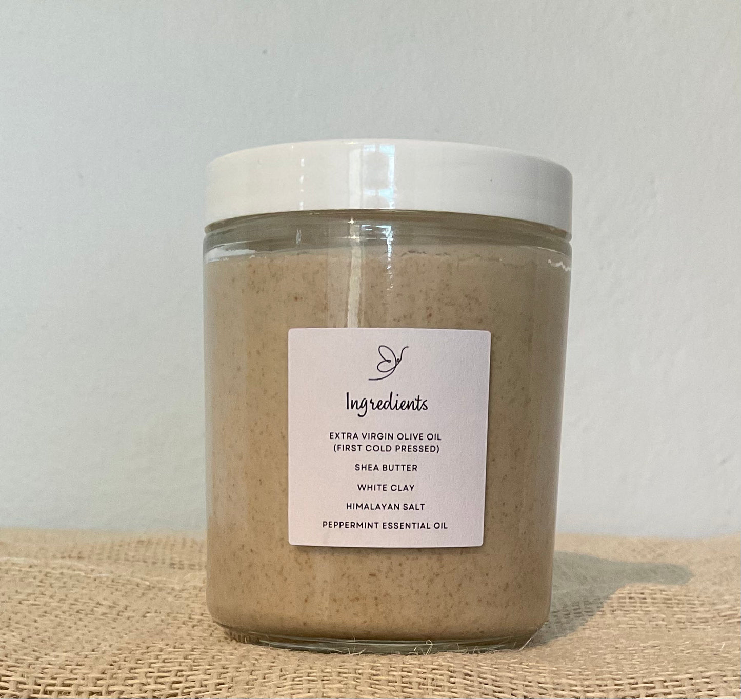 Handmade Scrub (8oz) - Peppermint Scent